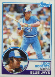 1983 Topps      089      Leon Roberts